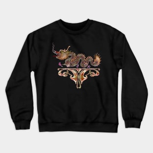 Wonderful elegant chinese dragon Crewneck Sweatshirt